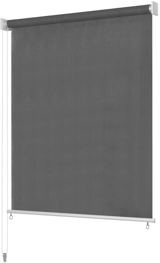vidaXL Rullgardin utomhus 240x230 cm antracit